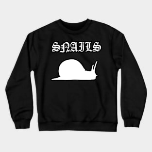 SNAILS Dark Crewneck Sweatshirt